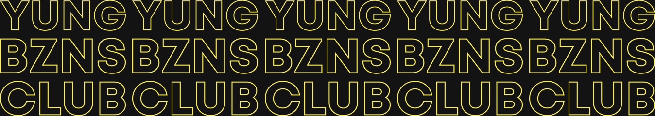 creator cover YUNG BZNS CLUB