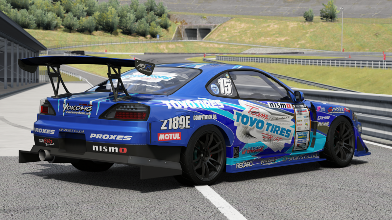 NISSAN SILVIA S15 TEAM TOYO with GP-SPORTS (D1 SPEC REPLICA